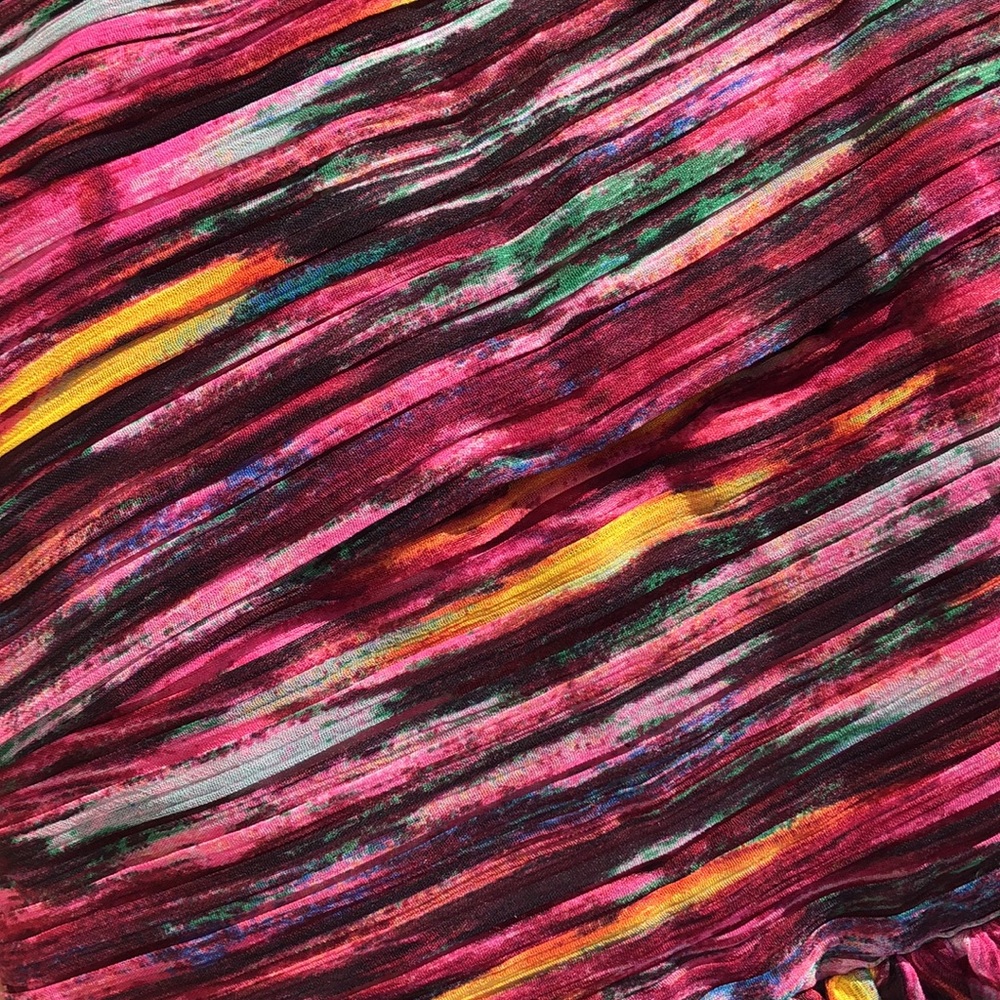 Maroon Multi Color, Removable, Spaghetti Strap Fo… - image 2